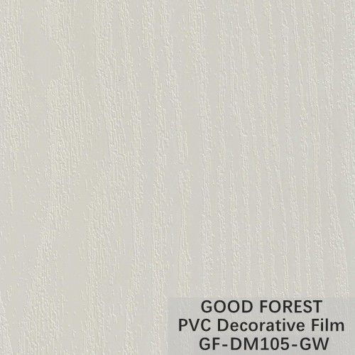 Ayuda de madera del OEM de la película de los muebles del PVC del grano de la película decorativa del PVC del GW