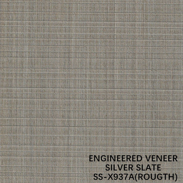 Grano áspero especial Fineline recompuesto suposición de la nuez X937A de la chapa de madera de la pizarra del gabinete del fabricante Iso de China