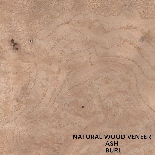 Precio blanco natural del grueso 0.55m m de Ash Veneer Wood Burl Grain del hotel buen para la venta al por mayor de China de la decoración del hotel
