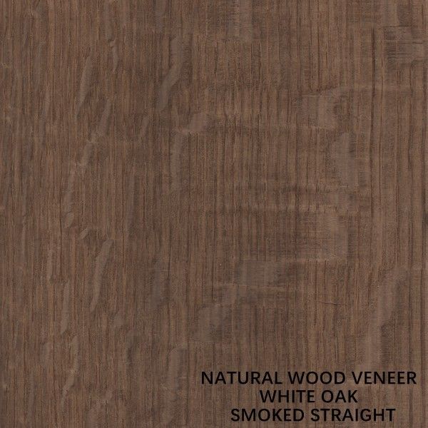 El cuarto natural americano modificado para requisitos particulares de la chapa de madera de roble cortó/grano recto teñido fumó para la decoración del hotel