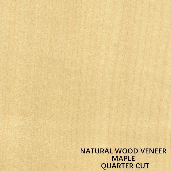 El cuarto natural americano de la chapa de madera del arce cortó la buena calidad del grueso 0.5m m para los muebles y el instrumento musical