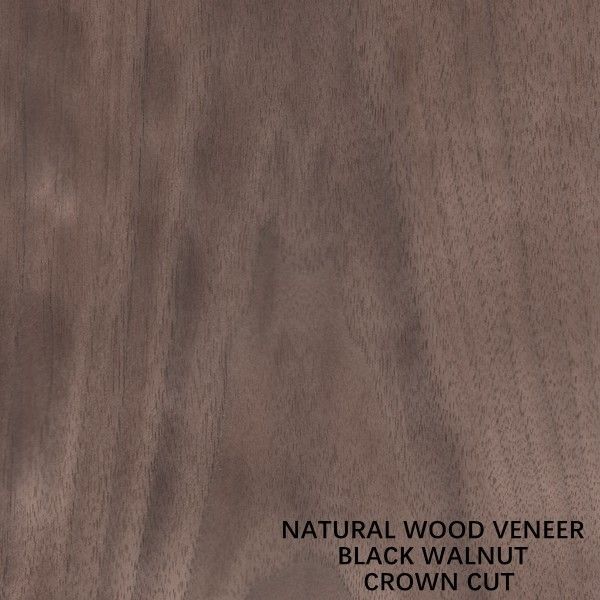 La madera natural americana de la nuez chapea la corona cortada plana cortó el grano para los muebles de clase superior que hacen el fabricante del Fsc China