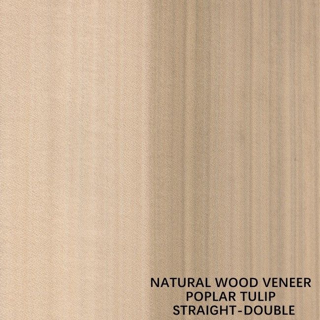 El cuarto natural americano de la chapa de madera del álamo cortó el color doble para la decoración