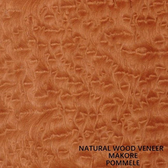 Chapa natural Cherry Mahogany For Hotel Decoration de madera de África Makore y muebles