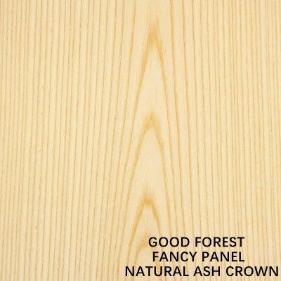 Madera contrachapada de lujo natural hecha frente/Mdf/fábrica modificada para requisitos particulares conglomerado de Ash Crown Wood Veneer E0/E1 de China de la longitud