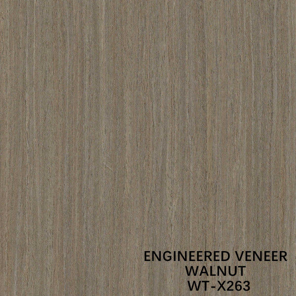 Línea fina de grano de corte de cuarto X263 de chapa de madera de ingeniería de espesor de 0,15-0,55 mm para puertas y ventanas