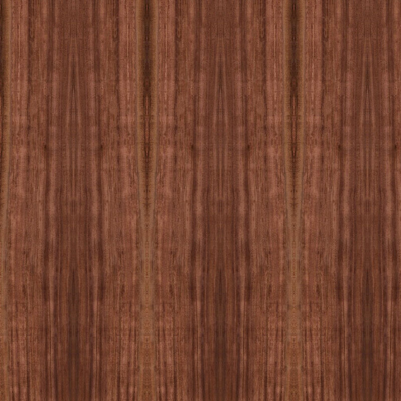 El panel natural 2 de la base del gabinete del grano recto del MDF Bubinga de la suposición 3,6 5 9 12 18 22 25 30m m