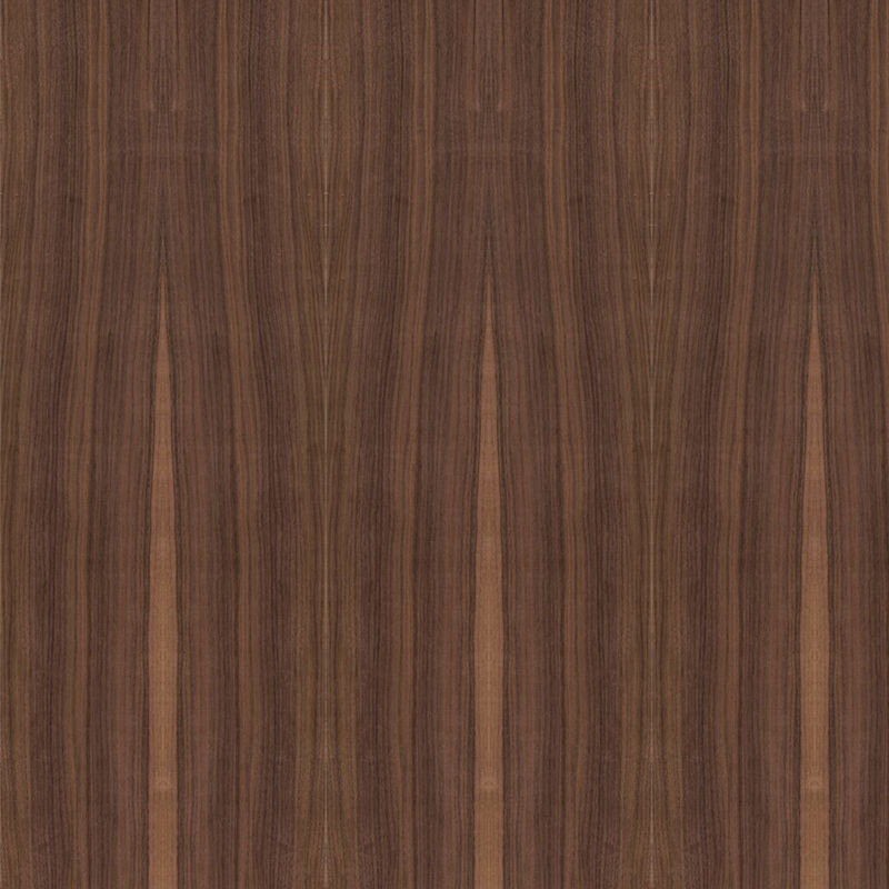Certificación estándar de lujo P1/P2 del carburador de la talla 2440*1220 del grano cuarto de la madera contrachapada de la nuez para la fábrica de la puerta y del gabinete
