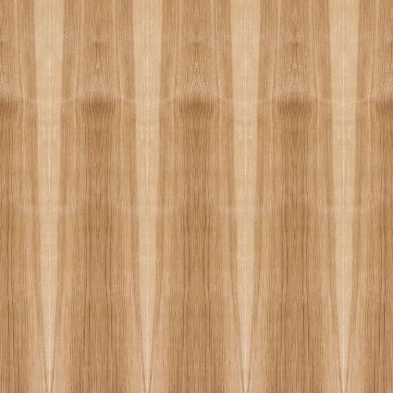 La madera natural hecha frente de la nuez dura chapea el grano recto bicolor especial 2440/2745m m