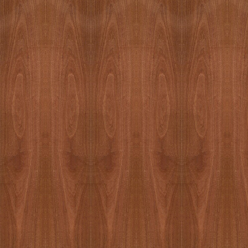 Grano de madera natural 5/9/12/15/18/25/30m m de la corona de la chapa de Sapele de la madera contrachapada de lujo