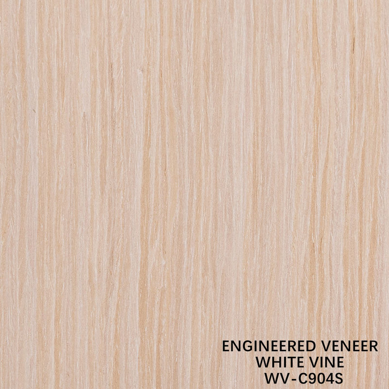 Veneer de madera de ingeniería 904S/905S Veneer de grano recto de vid blanca E0/E1 grado 2050-3200mm para contrachapados de lujo