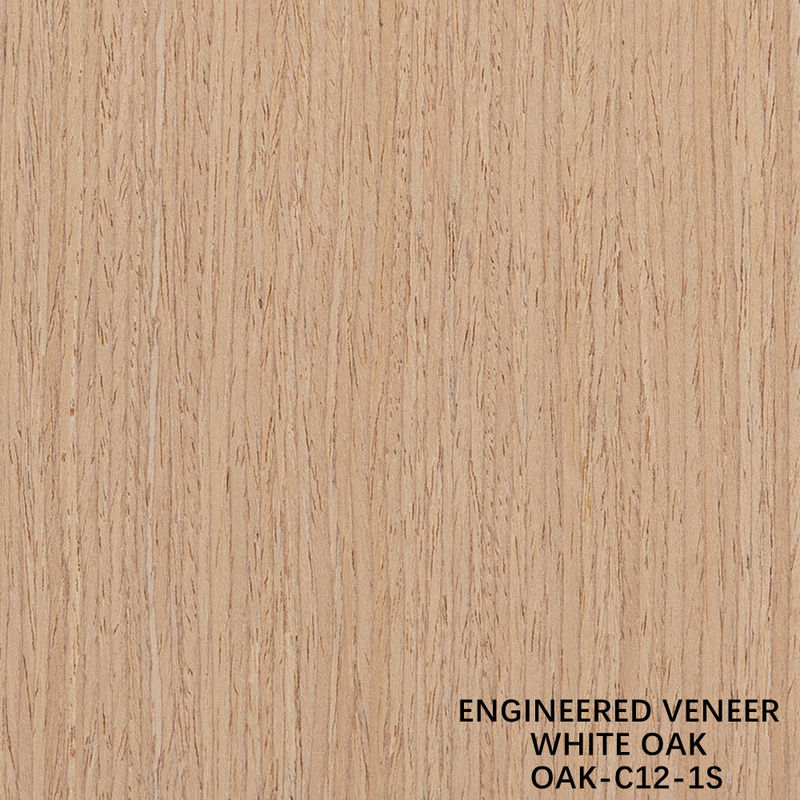 Simulación de madera carilla roble blanco 12-1s grano recto 0,15-0,55 mm para la decoración