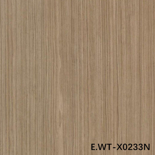 Veneer de madera de ingeniería de alta gama de nuez europea E.WT-X0233N Cuarto marrón recto 0,3 mm para contrachapado de lujo China OEM