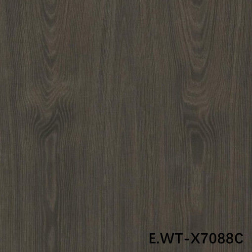 Finca de madera de alta calidad de ingeniería de nuez europea E.WT-X7088C Corte de corona Tres flores para decoración de puertas