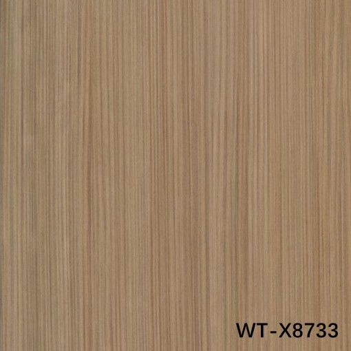 Fabrica de carenado de madera reconstituida de alta gama de nuez natural Wt-X8733 marrón recto 2250mm para la cara del gabinete grado E0