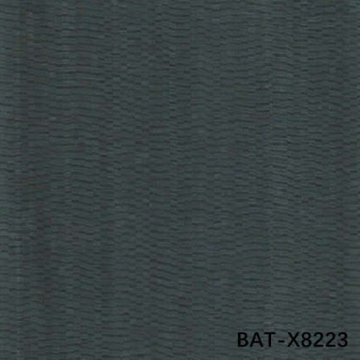 Alta gama de ingeniería de madera carilla azul ágata B.AT-X8223 patrón ondulado color oscuro 640/1280mm para puerta cara China Factory