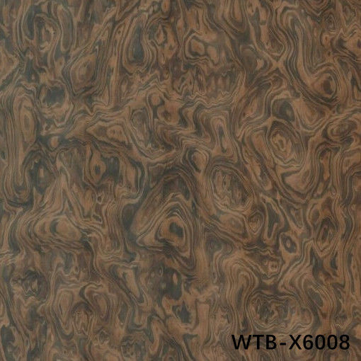 Veneer de madera modificada de orzuelo europeo 0.35-0.52mm WTB-X6008 Recuerdos de fleeced para el envío y el yate