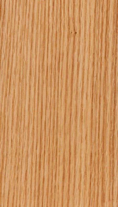 América Roble rojo Veneer de madera natural cortar 0,5 mm de espesor para el gabinete y la cara de la puerta