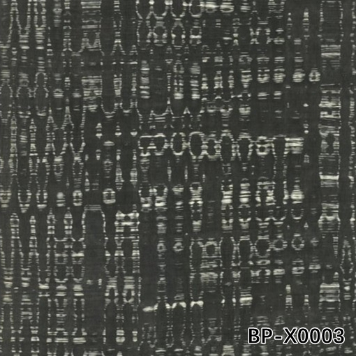 Chapa de madera artificial de color negro perla oscuro BP-X0003 para revestimiento de puertas interiores 0.15-0.55mm