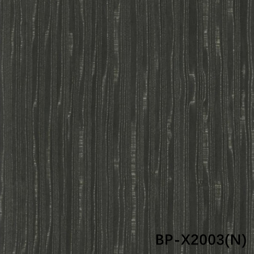 Chapa de madera de ébano negro veteado BP-X2003 (N) Nuevo diseño, 3100 mm de largo para revestimiento de puertas de madera