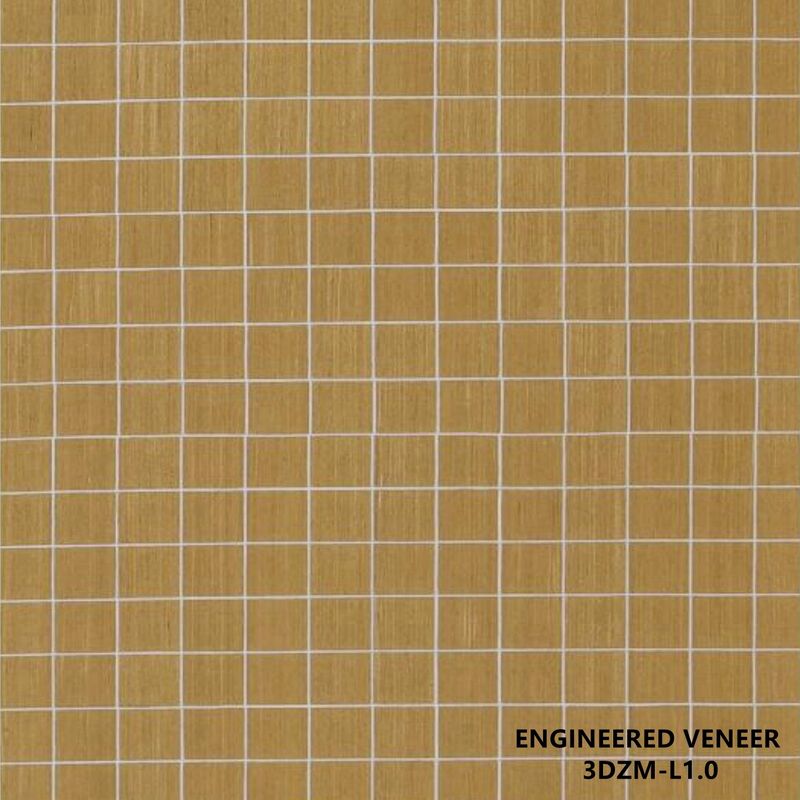 Proveedor de chapa de ingeniería 3D - Chapa de madera ecológica personalizada sin nudos para muebles 3DZM-L1.0