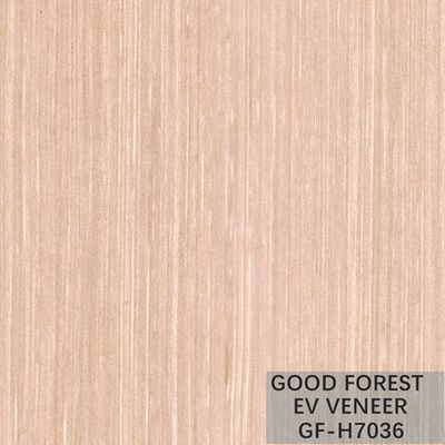 El rosa de madera recompuesto suposición del roble de la perla de la chapa colorea el grano Fineline