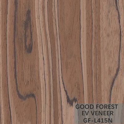 Grano irregular de la textura de EV Olive Wood Veneer Flooring Engineered