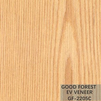 Chapa de madera dirigida Ash Wood Veneer For Furniture manchurio