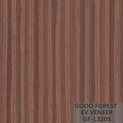 Servicio modificado para requisitos particulares grano de Santos Rose Engineered Wood Veneer Straight