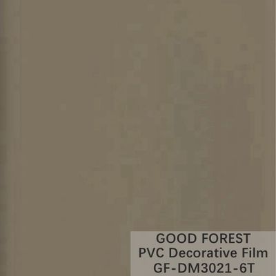 Color puro de la anchura decorativa de la película 1260m m -1330mm del PVC de los cuartos de baño