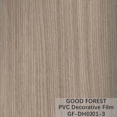 Película decorativa del PVC del tráfico grano de madera del grueso de 0,25 - de 0.60m m