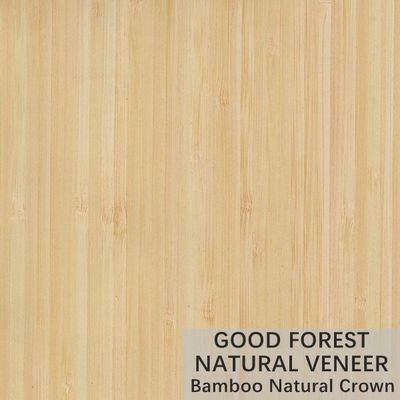 La madera natural del OEM chapea la chapa de bambú natural cortada rotatoria de los muebles
