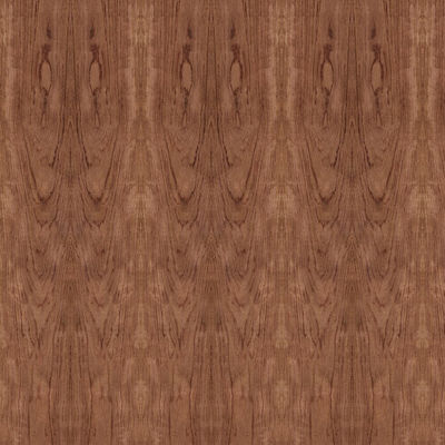 Chapa natural 2440x1220m m de madera de Bubinga de la corona del MDF de la suposición de los muebles