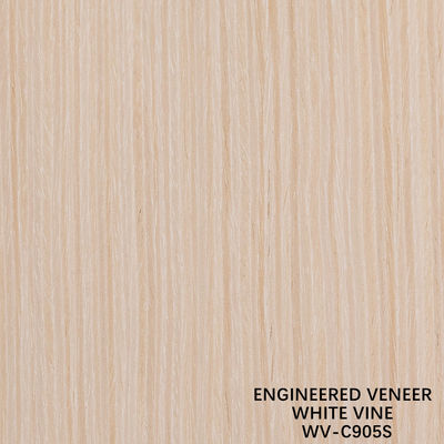 Hojas de madera de ingeniería decorativa reconstituidas Veneer White Vine 905S 0,5 mm