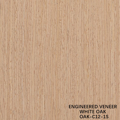 Simulación de madera carilla roble blanco 12-1s grano recto 0,15-0,55 mm para la decoración