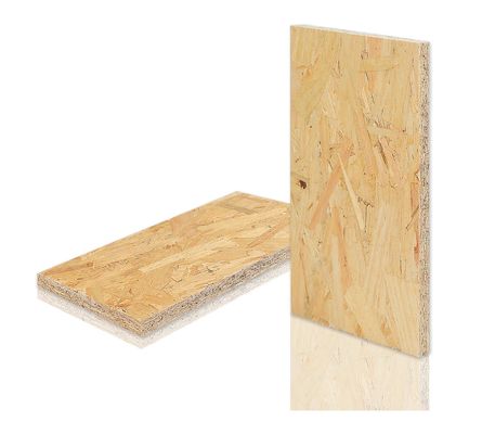 Tabla orientada OSB2 de tres capas con pino radiado 2745 mm de longitud para el panel de carga