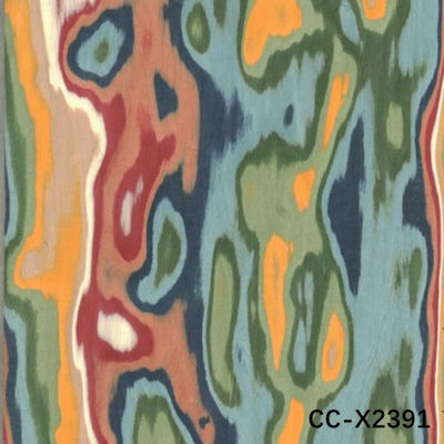Nube de color de carilla de madera recompuesta X2391 Texturas irregulares 2500*640 Tamaño normal Para decoración
