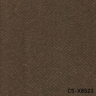 CS-X8523 Veneer de madera de ingeniería de piel de cocodrilo Rejilla de textura 0,15-1,8 mm de espesor para papel tapiz