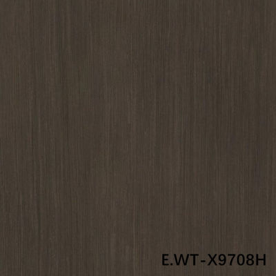 Caramelo de madera de alta gama de ingeniería de nuez europea E.WT-X9708H de grano recto marrón 2500mm para el gabinete cara China Factory