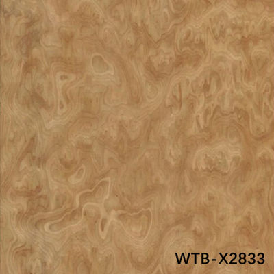 Caramelo de madera recompuesto WTB-X2833 espesor 0,45 mm personalizado para decoración de hoteles