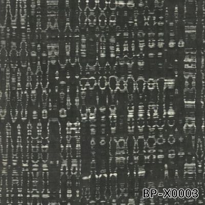 Chapa de madera artificial de color negro perla oscuro BP-X0003 para revestimiento de puertas interiores 0.15-0.55mm