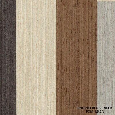 PXM-L5.2N Artificial Wood Veneer Lengthened Size 3100mm, Custom Extended Dimensions, Bulk Supply For Panel Facing Production